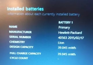 Batteria portatile HP