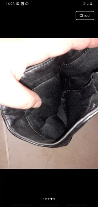 Stivaletti texani neri