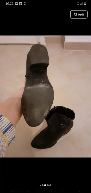 Stivaletti texani neri