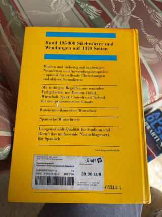 Diccionario Spanisch-Deutsch