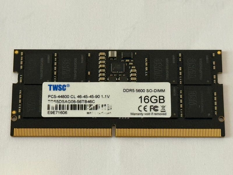 Módulo RAM 16GB DDR5 5600MHz SO-DIMM