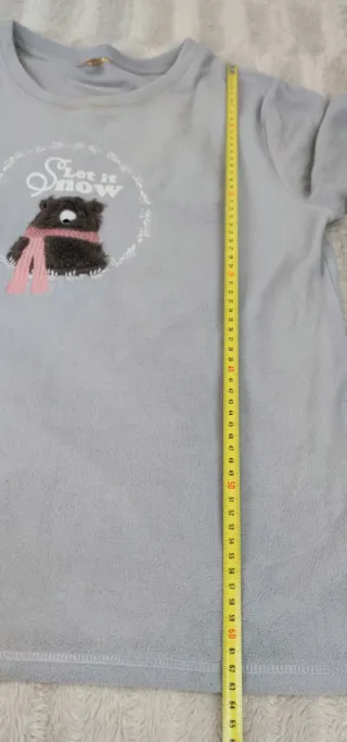 Pijama Polar Sfera Talla L Oso Invierno