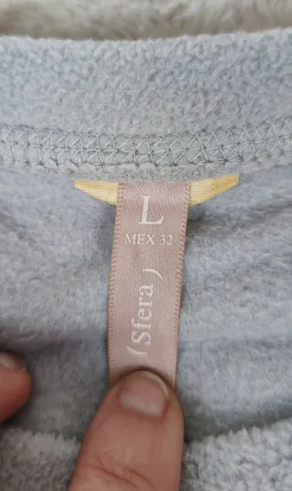 Pijama Polar Sfera Talla L Oso Invierno