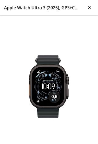Apple Watch Ultra 3 GPS+Cellulare Nero