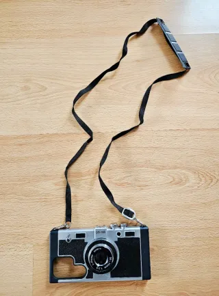 Funda móvil Samsung S23 Ultra cámara vintage