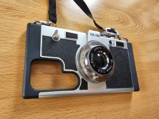 Funda móvil Samsung S23 Ultra cámara vintage