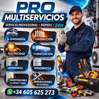 Servicios de Fontanería, Calefacción y Electricida
