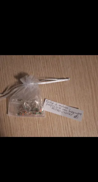 Collana/laccio portaocchiali handmade multicolor