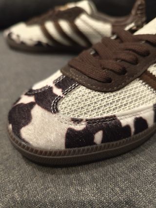Adidas Samba Cow Print