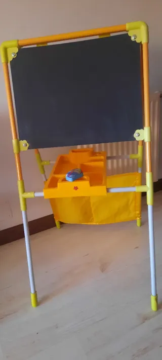 Pizarra Infantil Doble Metálica Juguettos