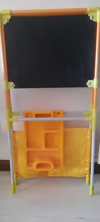 Pizarra Infantil Doble Metálica Juguettos