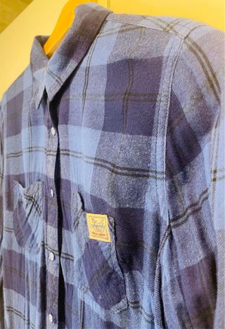 Camisa de quadres Superdry - Estil “Boyfriend”