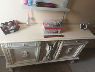 Cómoda antigua entrada madera