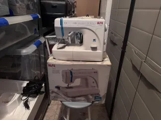 Máquina de coser Alfa 7usado dos veces