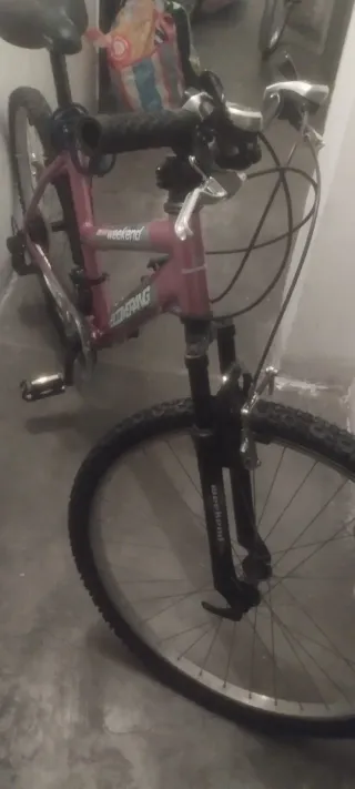 Bicicleta Montaña Chica Rosa