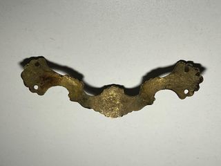 Tiradores antiguos dorados metal