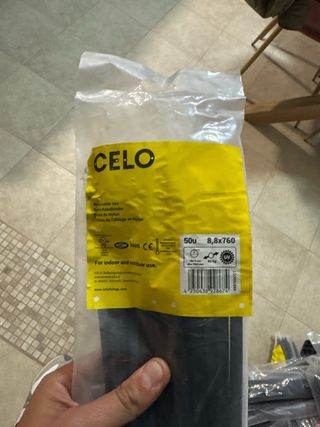 Bridas de plástico Celo 8,8x760mm (50u)