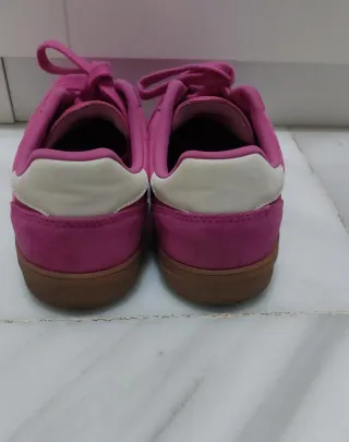 Zapatillas rosas de Zara talla 38