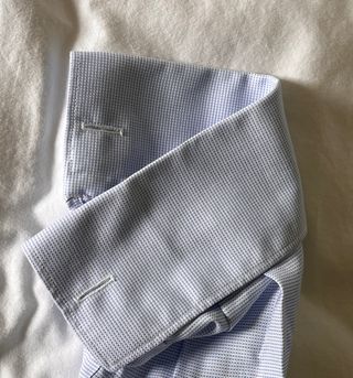 Camisa de Vestir Massimo Dutti de Tejido Italiano