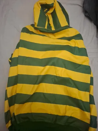 Chaqueta Y2K rayas cremallera