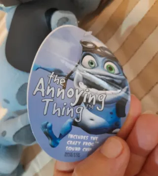 Peluche Rana Pazza The Annoying Thing