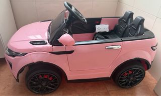 Coche eléctrico infantil rosa