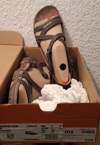 Sandalias Merrell Mujer Talla 39 Marrón