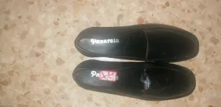Zapatos de piel Pasarela Negros Talla 40