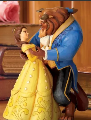 Figura Disney Enesco Bella y Bestia
