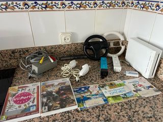 Console Nintendo Wii Bianca, I GIOCHI 5€ ciascuno