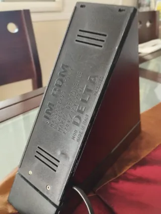 Lámpara DELTA Mario Bertorelle Negra