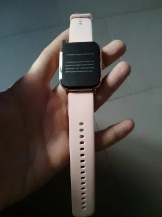 Reloj Inteligente LLKBOHA Dorado y Rosa