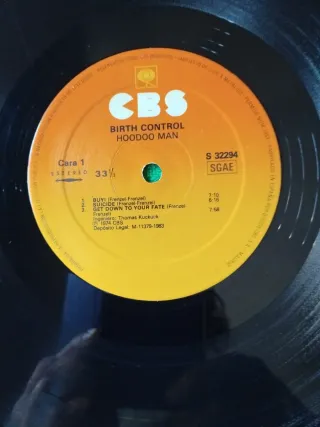 Vinilo LP Birth Control / Hoodoo Man