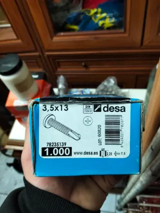 Tornillos Placo TTPC 55 (1000 uds) Varias cajas