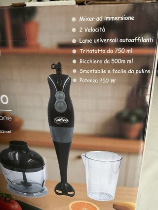 Frullatore ad immersione multifunzionale 250W