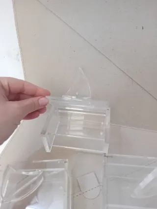 Lote 3 Cajas Metacrilato Nautic