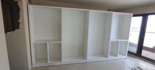 Armario/Estantería Blanca Madera Maciza a medida