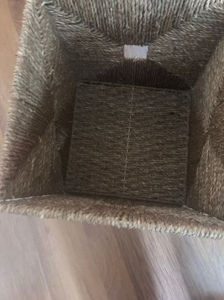 Cestas de mimbre Ikea decorativas