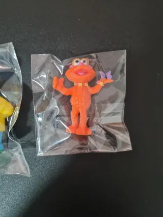 Figuras PVC Barrio Sésamo: Monstruo Galletas y Tri