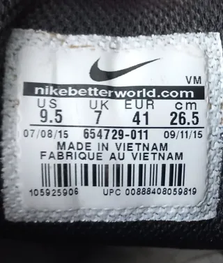 Zapatillas Nike Air Max Negras y Plateadas