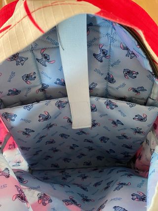 Mochila Lilo y Stitch Roja 44cm