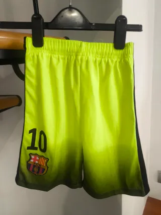 Pack 4 pantalón corto FC Barcelona Talla 8