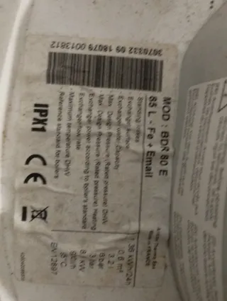 Termo Eléctrico Ariston 80L