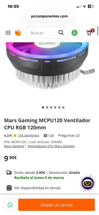 PC Gaming sobremesa + Teclado y Ratón.