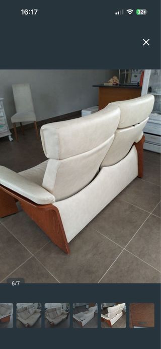 Sofá Stressless 2 plazas abatible