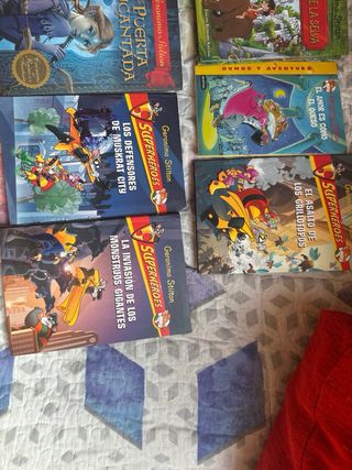 Lote 14 libros Geronimo Stilton (Viaje en el tiemp