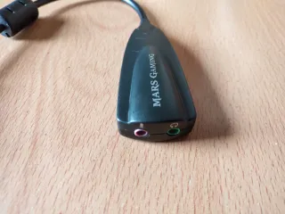 Adaptador Audio USB a Jack. Mars Gaming