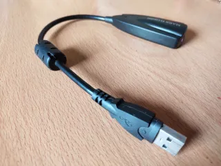 Adaptador Audio USB a Jack. Mars Gaming