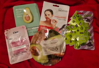 Lote 5 Mascarillas Faciales y Pies