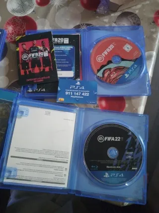 PS4 FIFA 20 y FIFA 22